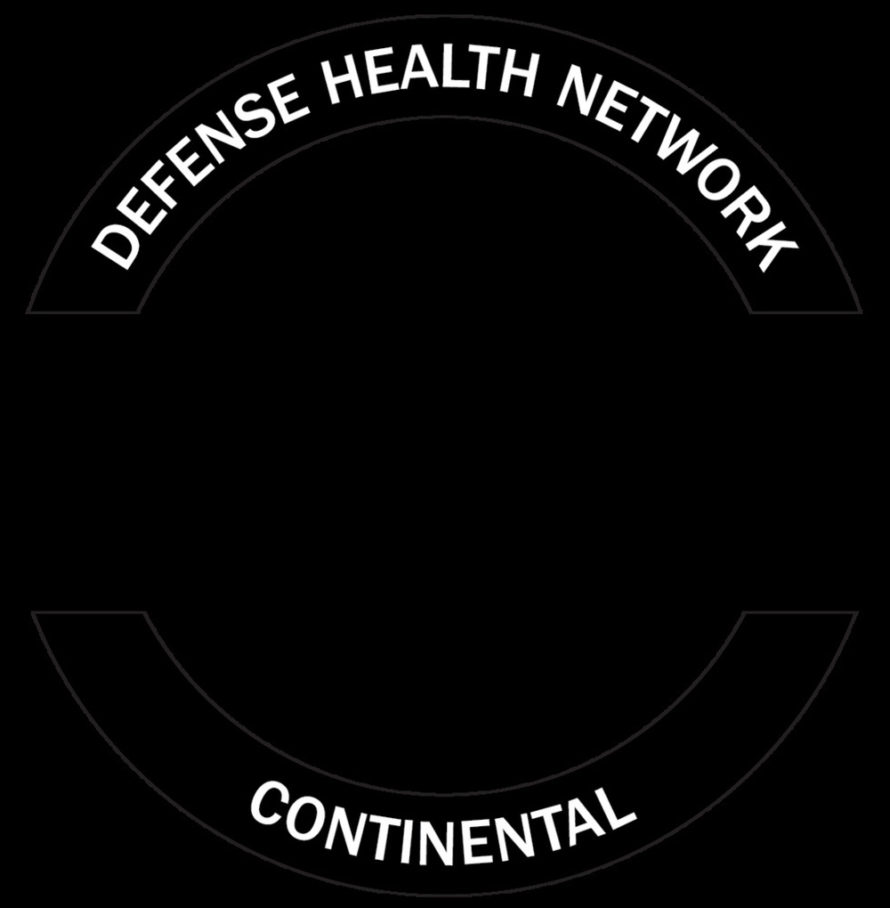 DHA DHN Continental round black logo