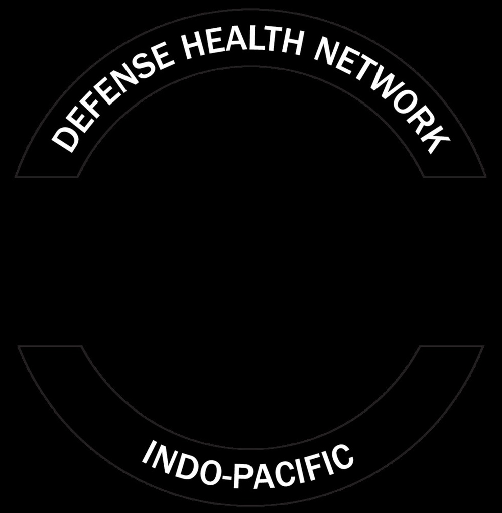 DHA DHN Indo-Pacific round black logo