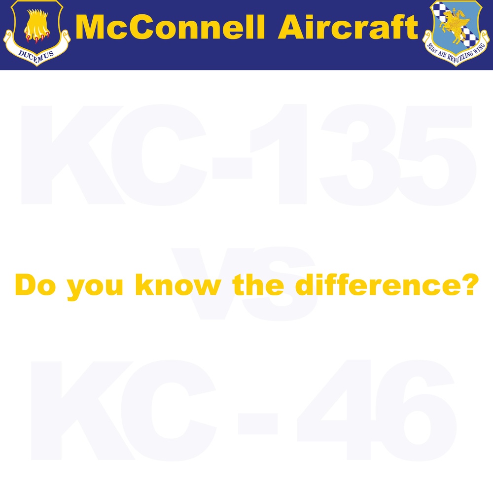 Key differences between McConnell's aircraft