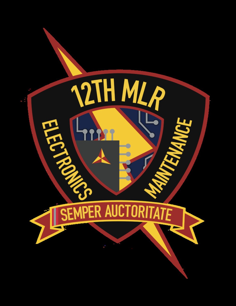 12th Marine Littoral Regiment Electronics Maintenance Logo