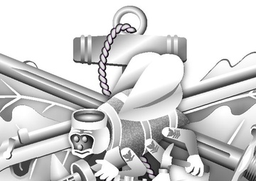 Seabee Combat Warfare Specialist (SCWS) Enlisted Insignia