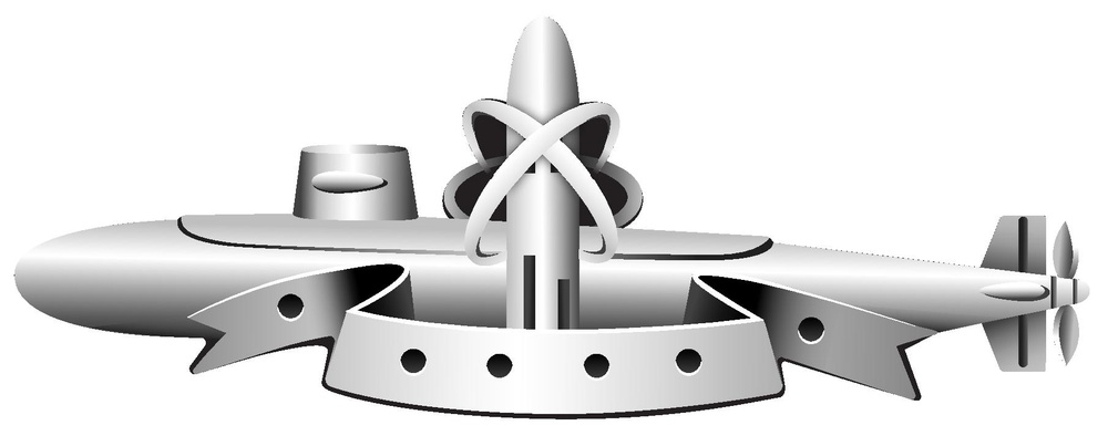 SSBN Deterrent Patrol (Silver) Insignia