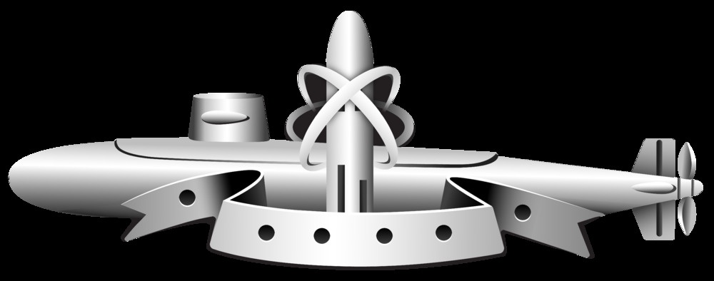 SSBN Deterrent Patrol (Silver) Insignia