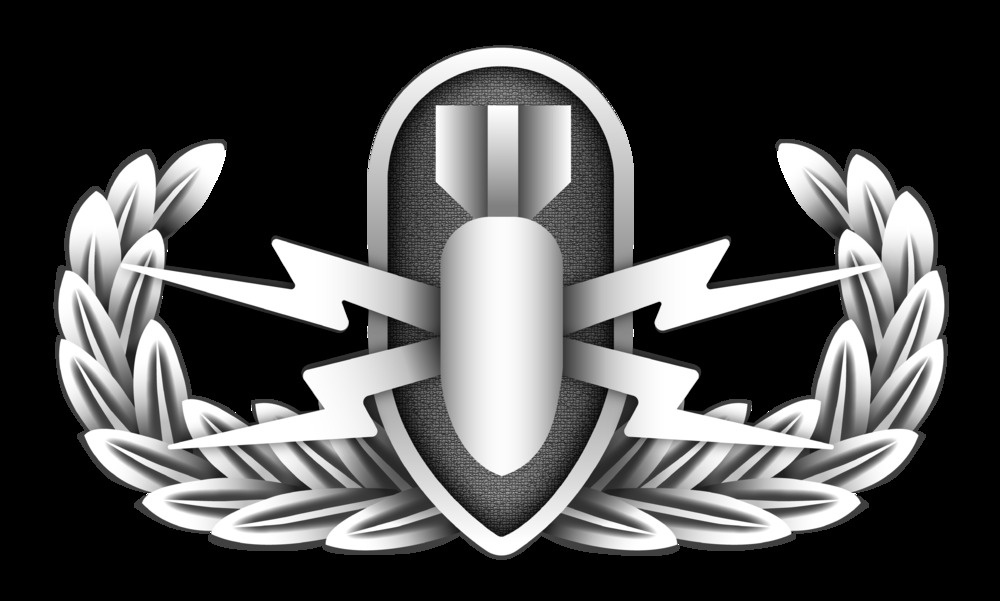 Basic Explosive Ordnance Disposal (EOD) Warfare Insignia