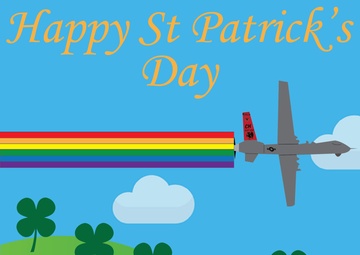432nd Wing celebrates St Patrick's Day