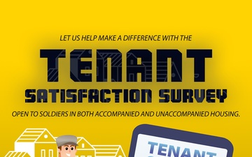 Housing Tenant Satisfaction Survey Flyer