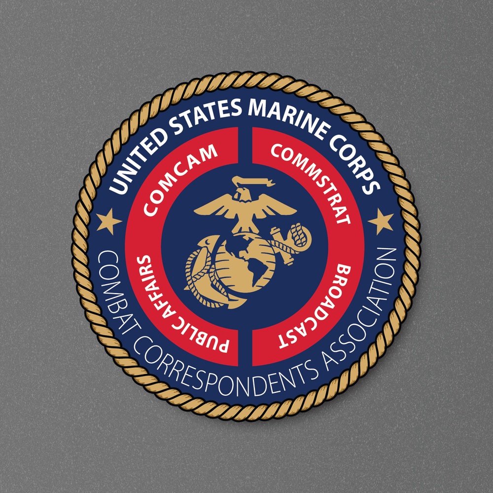 U.S. Marine Corps Combat Correspondents Association logo