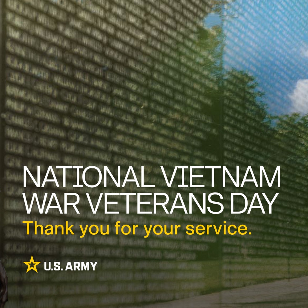 Vietnam Veterans Day Graphic SQR