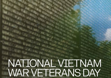 Vietnam Veterans Day Graphic SQR