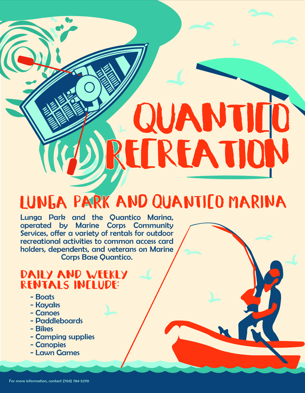 Quantico Marina and Lunga Park Outdoor Recreation