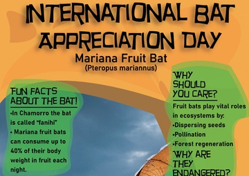 International Bat Appreciation Day Poster