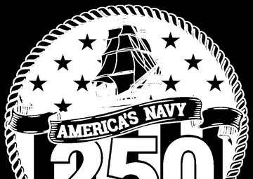 Navy 250 Logo Official White