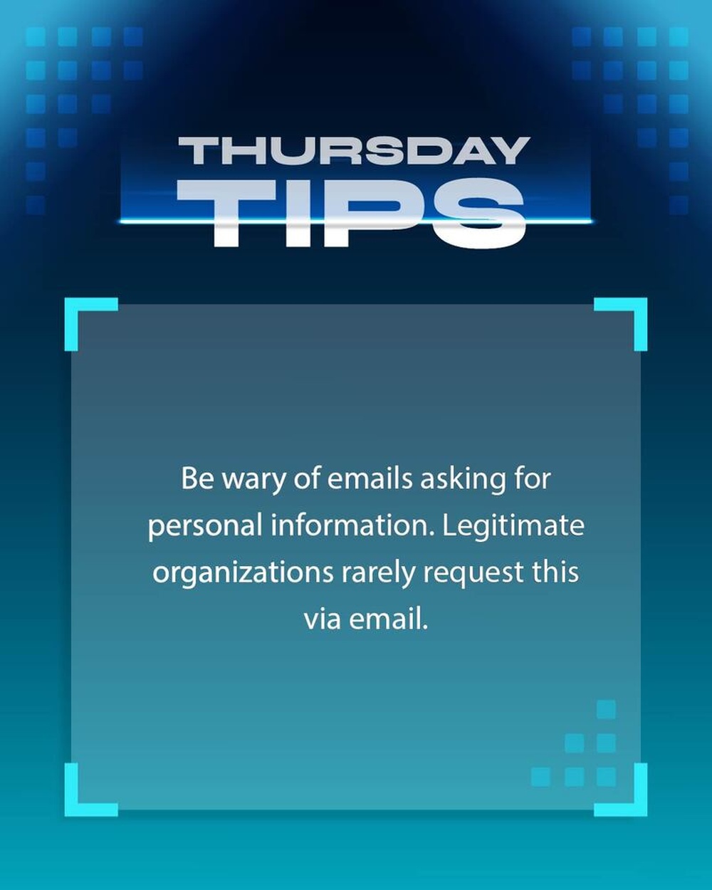 Thursday Tips #6