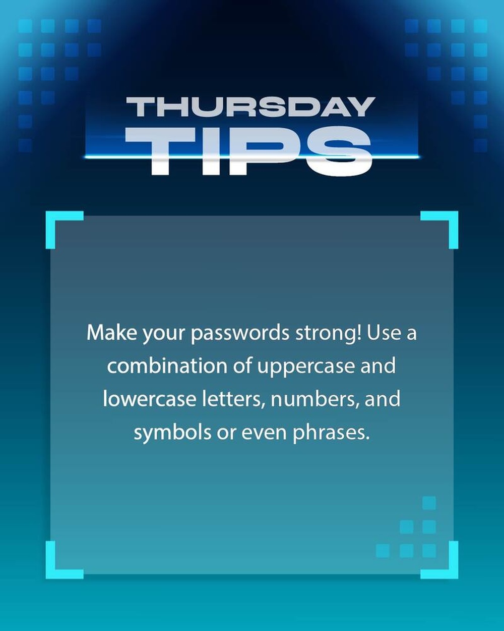 Thursday Tips #1