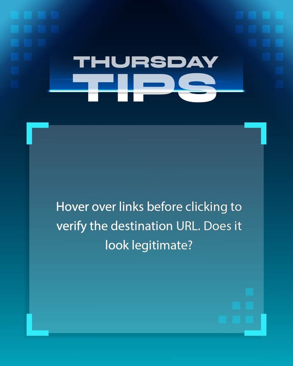 Thursday Tips #8