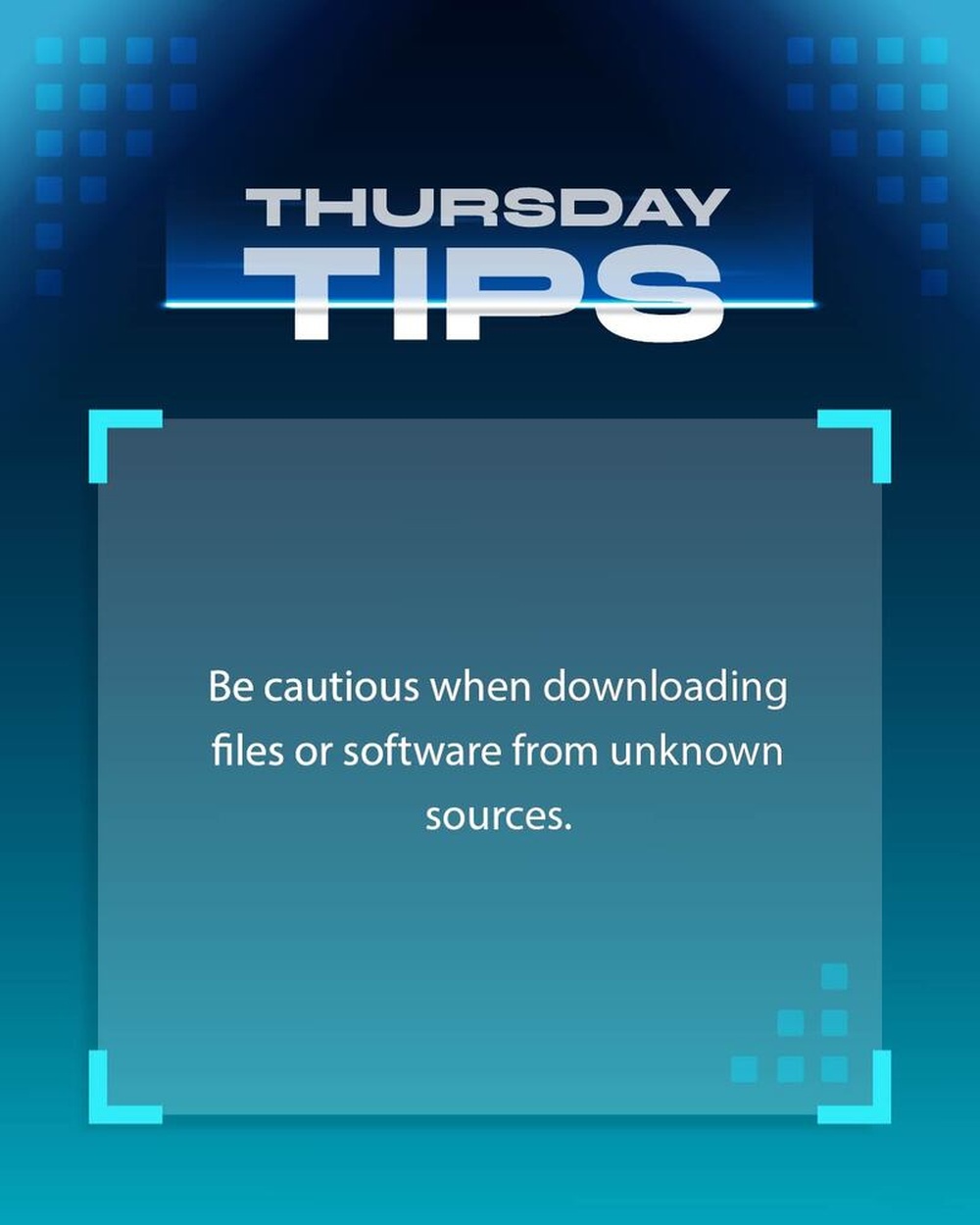 Thursday Tips #13