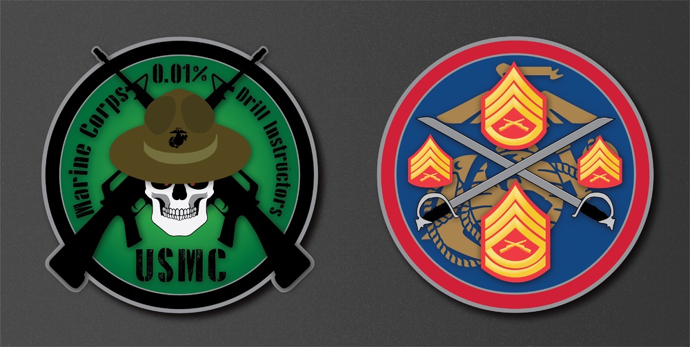 United States Marine Corps Drill Instructor Challenge Coin
