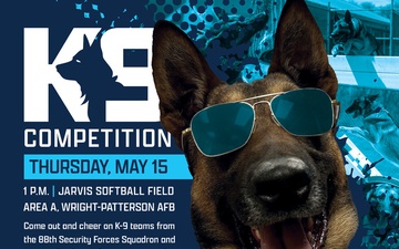 Wright-Patterson AFB recognizes Police Week with K9 Competition