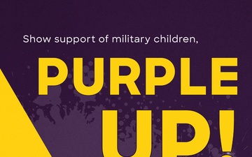 88th Air Base Wing encourages purpling up for Month of the Military Child!