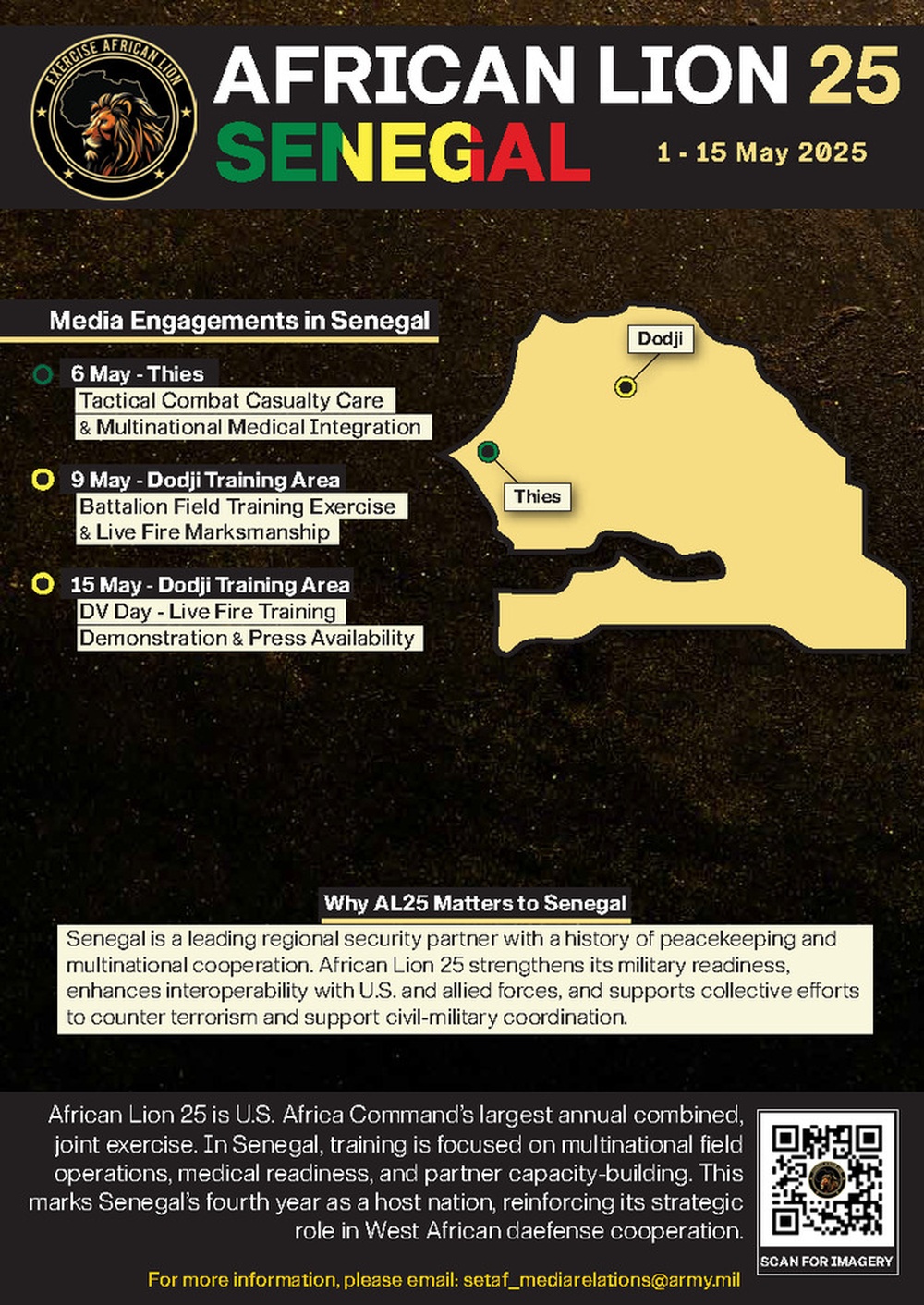 Senegal hosts African Lion 2025 with U.S. and Allied Forces