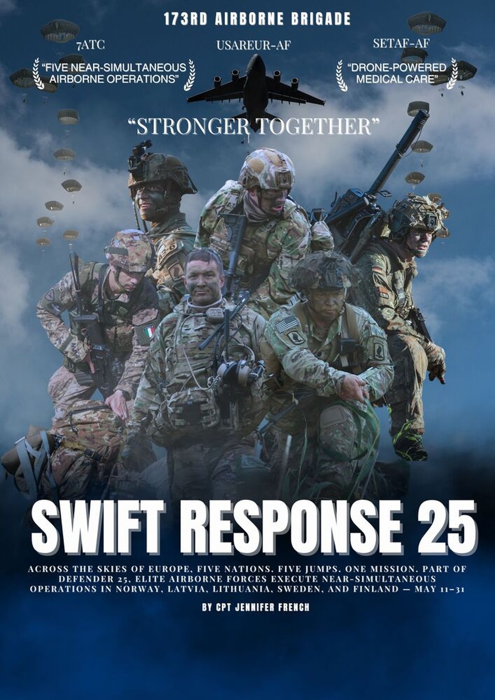 Graphic: Swift Response 2025 Lithuania and Latvia
