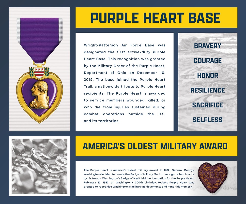 Purple Heart Wall