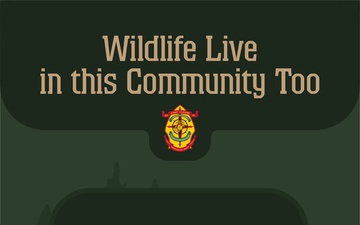 Wildlife Live in this Community Too!