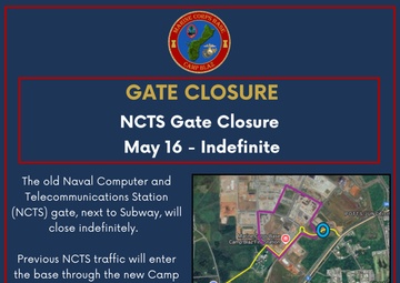 NCTS Gate closure