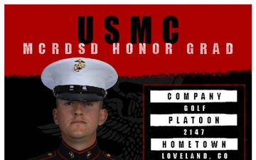 Golf Company Honor Graduate