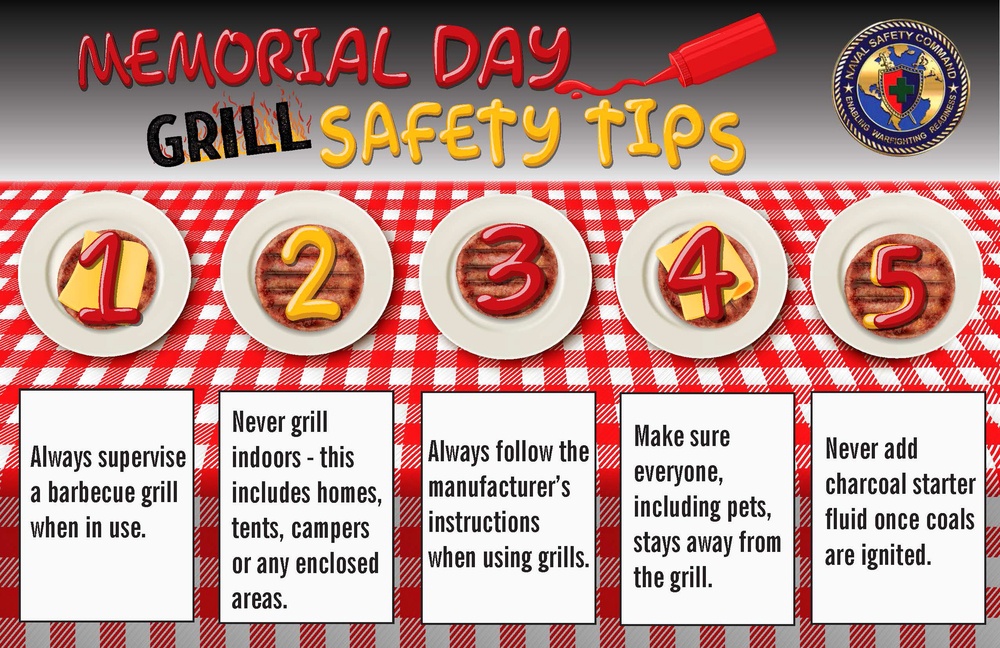 Memorial Day grilling safety