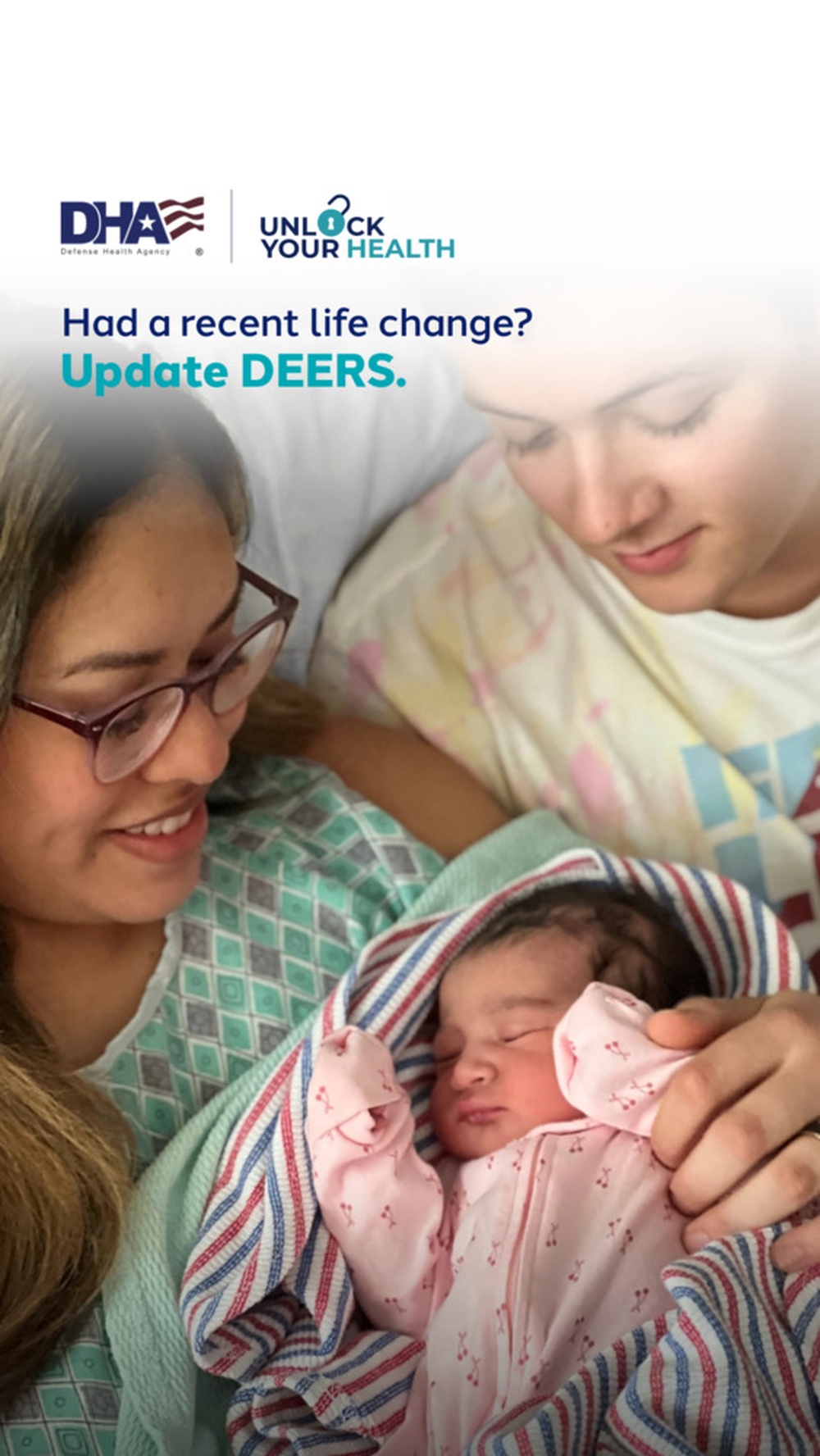 Had a recent life change? Update DEERS.