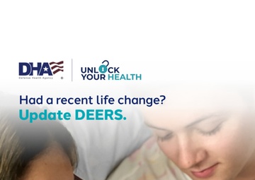 Had a recent life change? Update DEERS.
