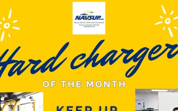 NAVSUP FLC Jacksonville Civilian Hard Chargers of the Month for April 2025