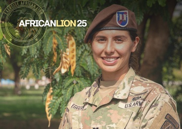 African Lion: U.S. Army Capt. Maria Eggers