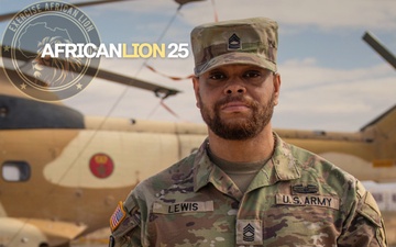 African Lion: U.S. Army Master Sgt. Preston Lewis