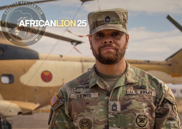 African Lion: U.S. Army Master Sgt. Preston Lewis