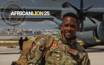 African Lion: U.S. Air Force Staff Sgt. Charles Hayward