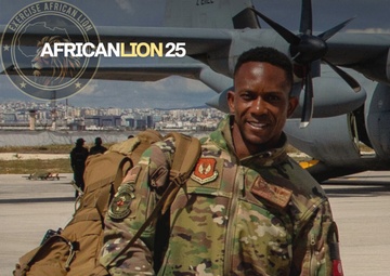 African Lion: U.S. Air Force Staff Sgt. Charles Hayward