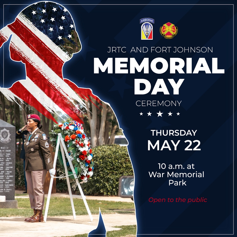 Fort Johnson Memorial Day Ceremony
