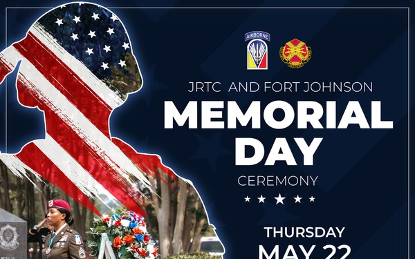 Fort Johnson Memorial Day Ceremony