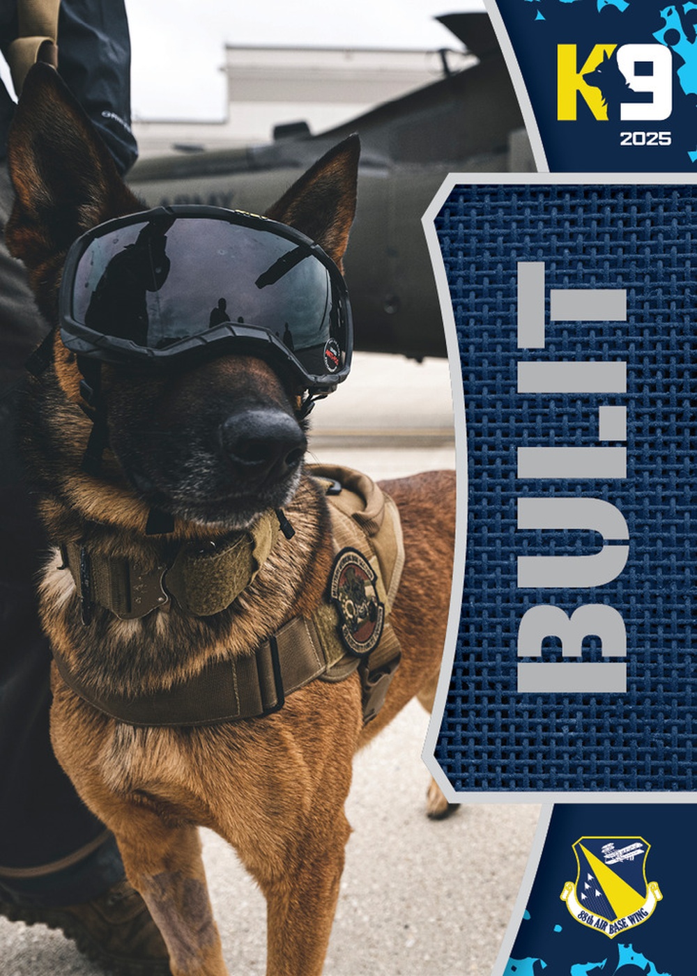 Working K-9 Card (Back) - Bulit