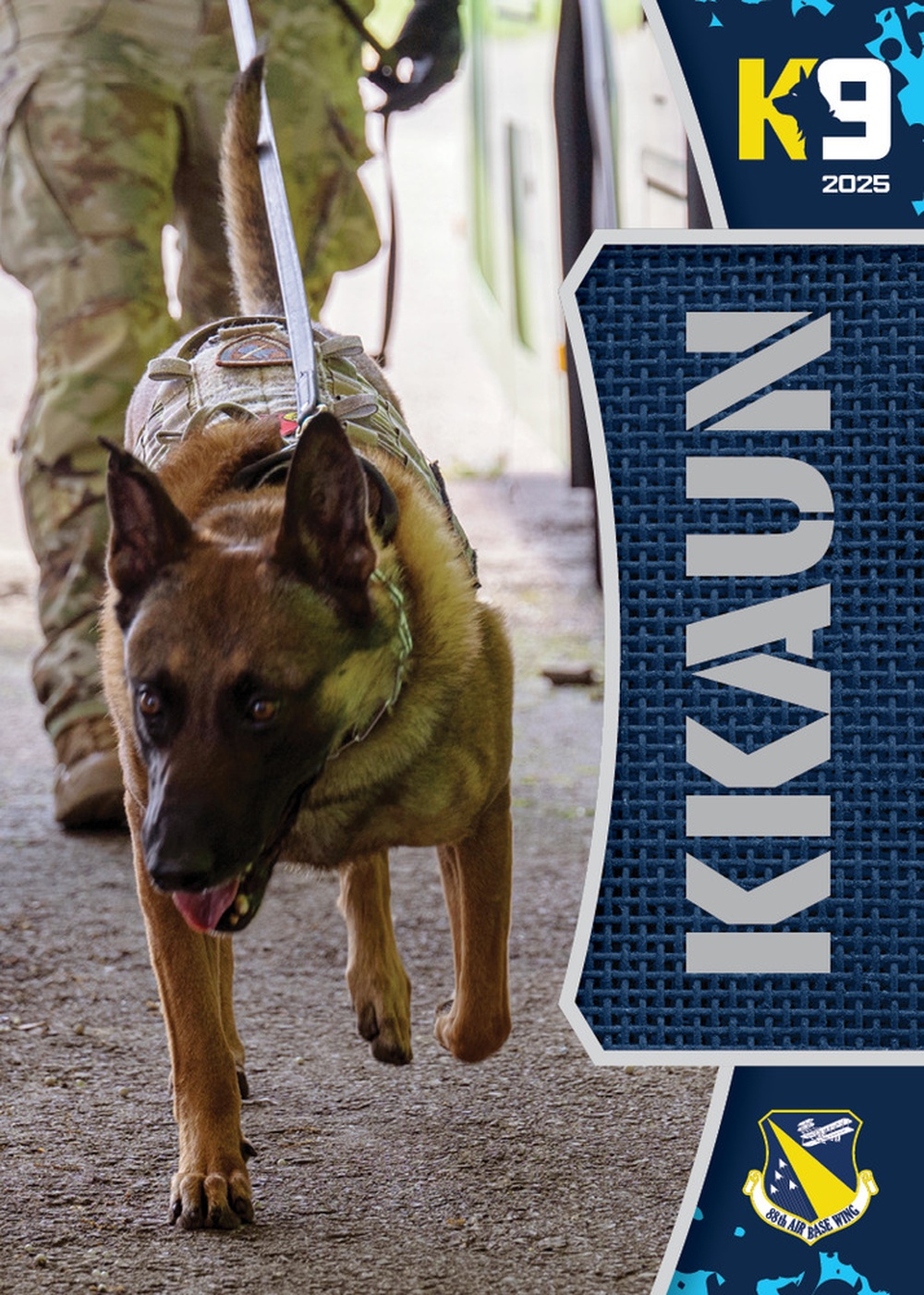 Working K-9 Card (Back) - Kkaun