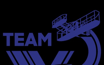 Team Wright-Patt Logo - Blue
