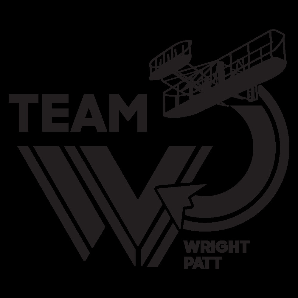 Team Wright-Patt Logo - Black