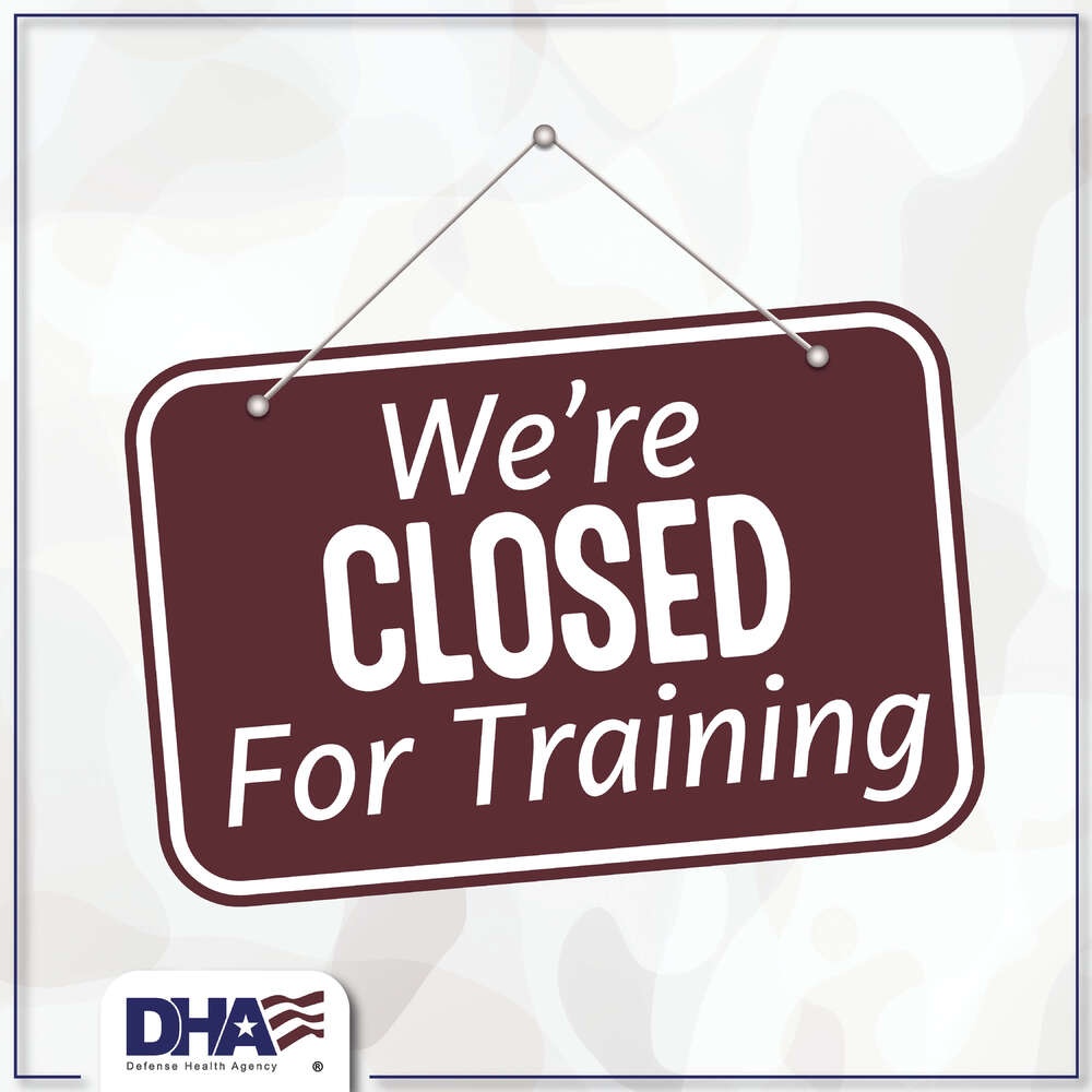 Closed for Training