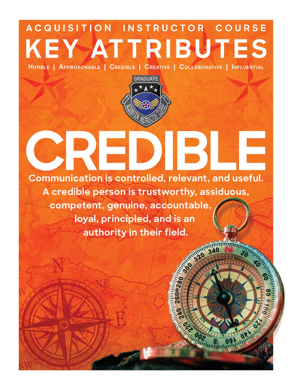 Acquisition Instructor Course Poster