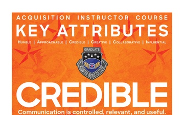 Acquisition Instructor Course Poster