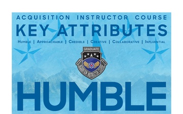 Acquisition Instructor Course Poster
