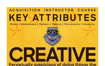Acquisition Instructor Course Poster