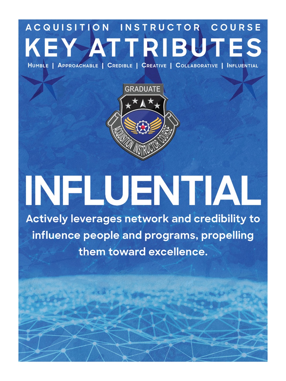 Acquisition Instructor Course Poster